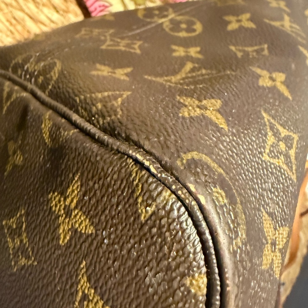 Louis Vuitton Classic Brown neverfull Monogram Tote excellent condition - Picture 5 of 9